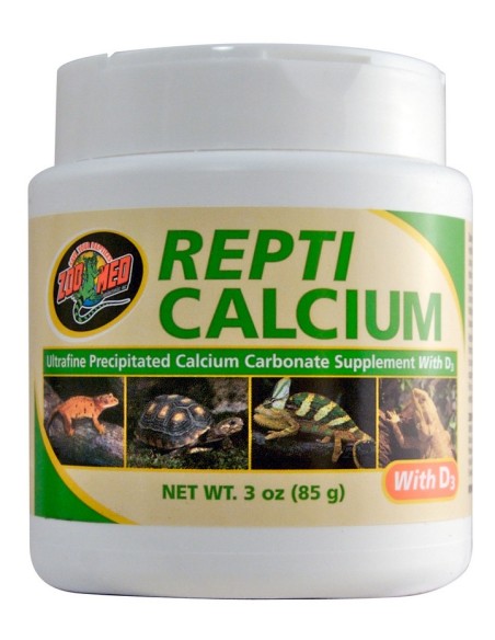 Zoo Med Repti Calcium con D3 – Suplemento de Calcio