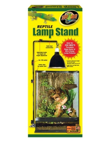 Reptile Lamp Stand. Varios tamaños.