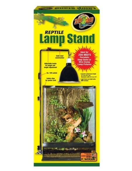 Reptile Lamp Stand.