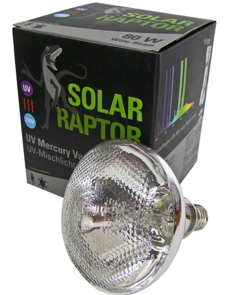 Solar Raptor Bombilla vapor mercurio. Varios Watios
