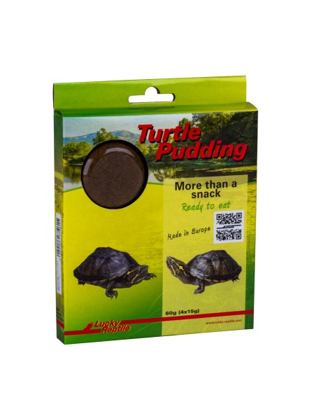 Turtle Pudding, Pienso húmedo para Tortugas acuáticas. Lucky reptile.