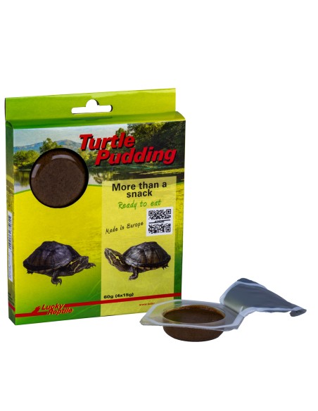 Turtle Pudding, Pienso húmedo para Tortugas acuáticas. Lucky reptile.