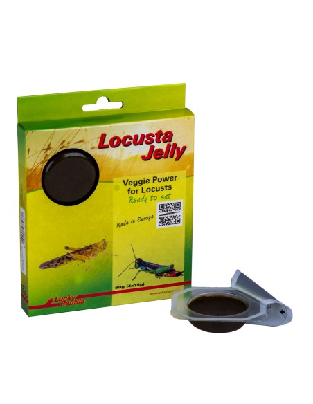 Lucky Reptile Locusta Jelly – Alimento e Hidratación para Langostas (4 x 15 g)