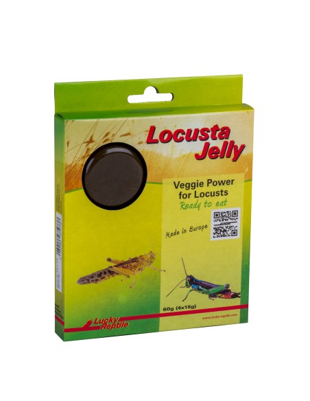 Lucky Reptile Locusta Jelly – Alimento e Hidratación para Langostas (4 x 15 g)