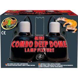 Mini Combo Deep Dome Lamp Fixture