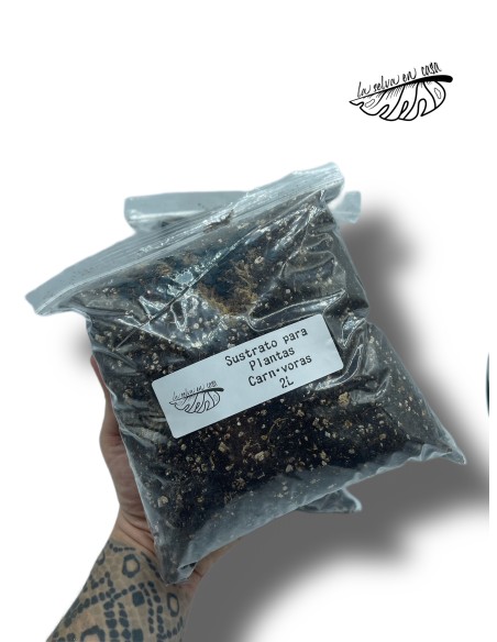 Sustrato Premium para Plantas Carnívoras.