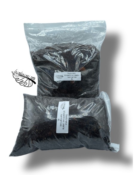 Sustrato Premium Bioactivo para terrarios