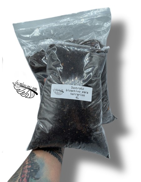 Sustrato Premium Bioactivo para terrarios