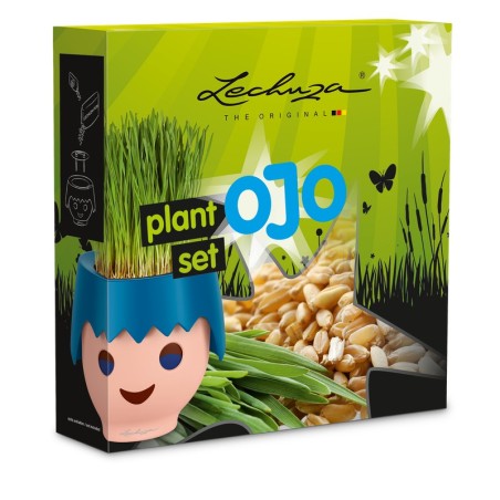 Lechuza - Plant set, kit de semillas para macetero OJO