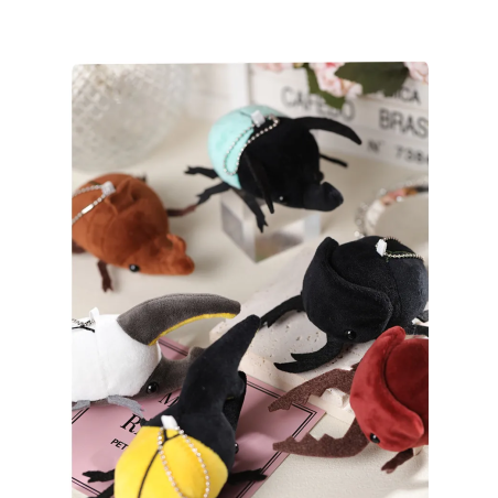 Peluche / llavero escarabajo