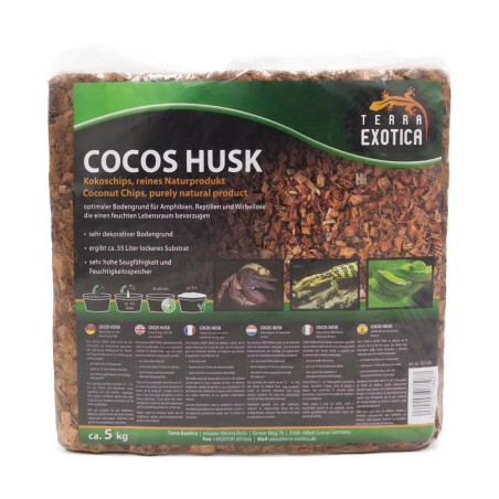 Coco Husk 5 kilos, Terra Exótica.