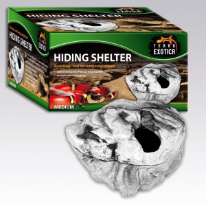 Terra Exotica Hiding Shelter Cueva Húmeda, Varios tamaños