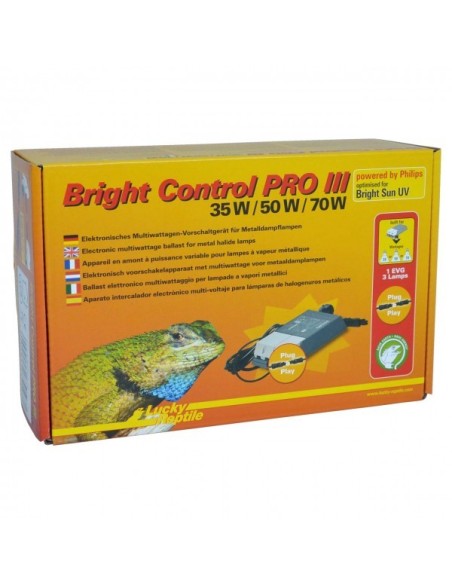Bright Control Pro III - Lucky Reptile, Balastro 35w/50w/70w.