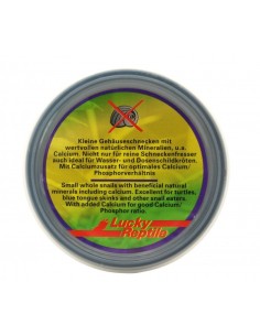 Lucky Reptile Herp Diner Snails (Sin Concha) 35 g – Alimento Natural para Reptiles y Anfibios
