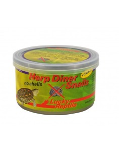 Lucky Reptile Herp Diner Snails (Sin Concha) 35 g – Alimento Natural para Reptiles y Anfibios 2