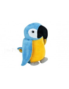 Peluche guacamayo azul y amarillo