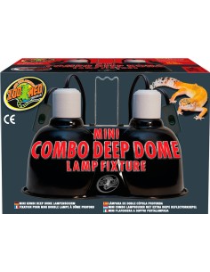 Mini Combo Deep Dome Lamp Fixture