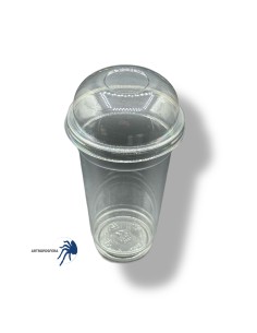 Vaso 630ml + Cúpula con o sin agujero. 2