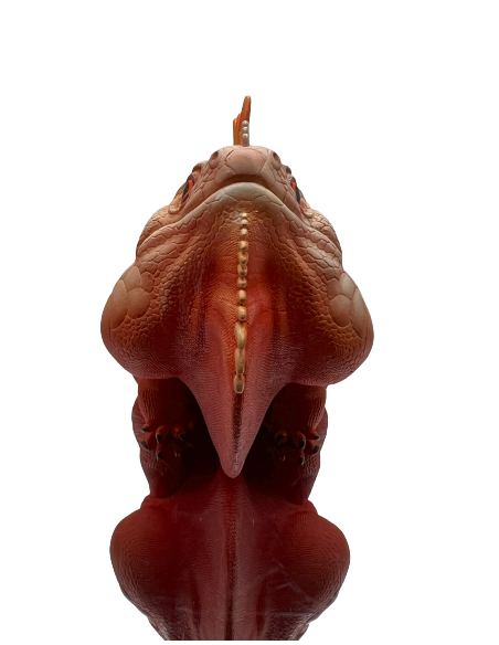 Iguana Iguana Red.  Figura de colección. Figura de Colección | Artroposfera