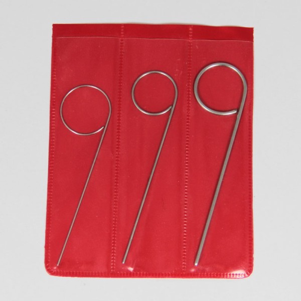 Kit de sexado 3 sondas, con estuche plastico.