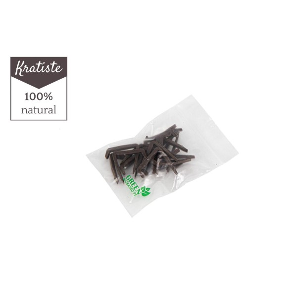 Clips biodegradables para tutor, 15 piezas.