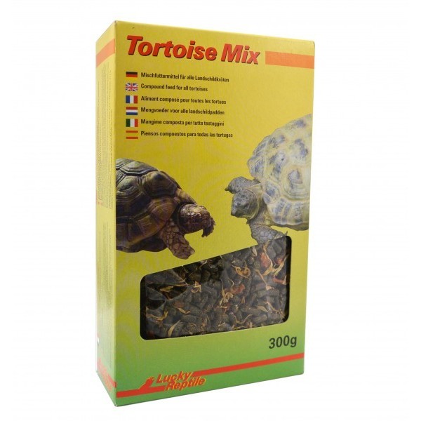 Tortoise Mix, Alimento para tortugas de tierra, Lucky reptile.
