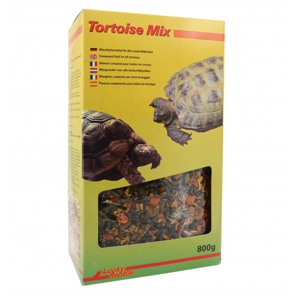 Tortoise Mix, Alimento para tortugas de tierra, Lucky reptile.