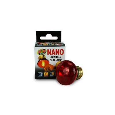 Zoo Med Nano Infrared Heat Lamp – Luz de Calor Infrarroja