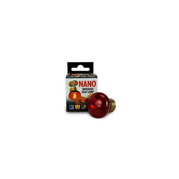 Zoo Med Nano Infrared Heat Lamp – Luz de Calor Infrarroja