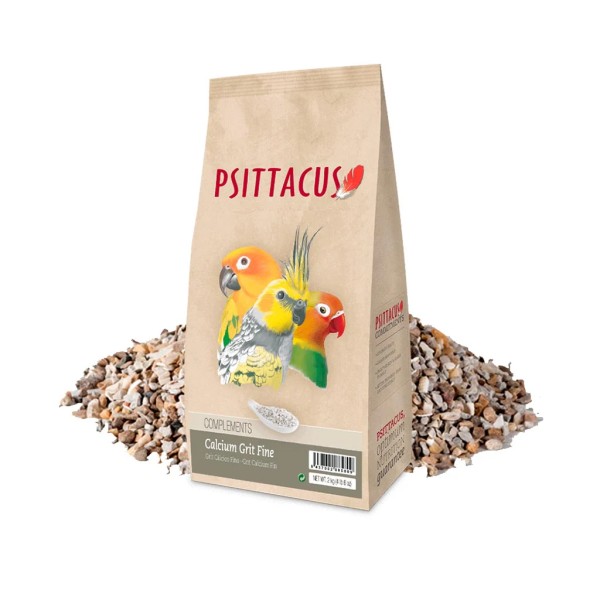 Grit Cálcico Fino 2 kg Psittacus | Calcio para Aves
