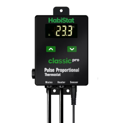 Termostato proporcional HabiStat Classic Pro Pulse, negro, 450 vatios