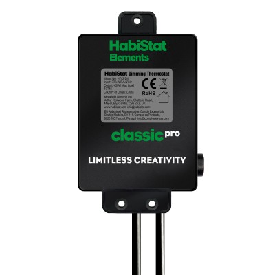 HabiStat Classic Pro Dimming Thermostat, Black, 450 Watt 2