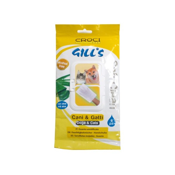 GILL'S GUANTE SOFT CLEAN 6UDS.