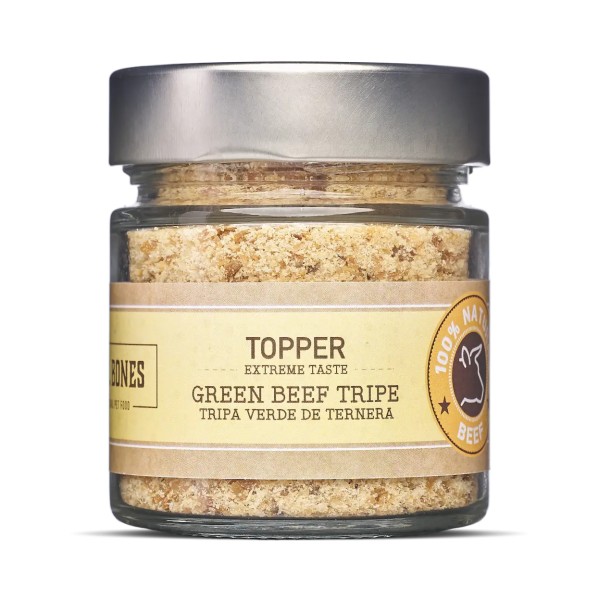 Topper de Tripa verde de ternera para perro y gato