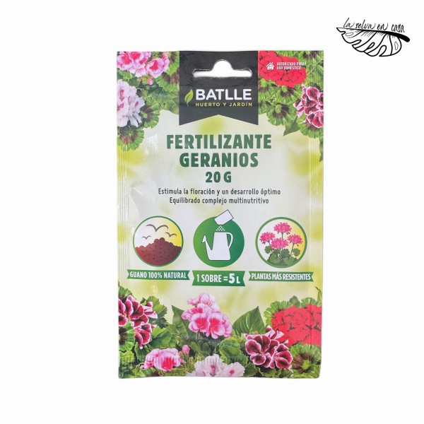 Fertilizante Geranios