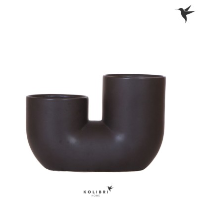 Kolibri Home Tube black DOBLE 18CM