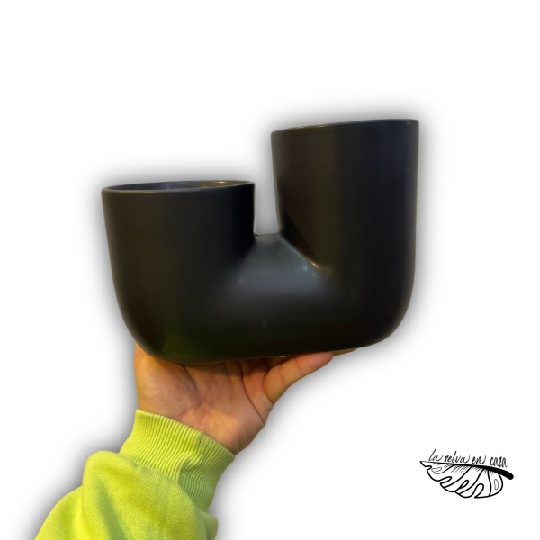 Kolibri Home Tube black DOBLE 18CM