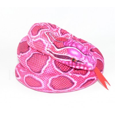 Peluche Python Rosa