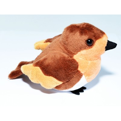 Peluche petirrojo