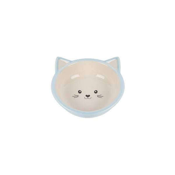 Comedero de Cerámica para Gatitos Azul – Kitten Bowl Blue