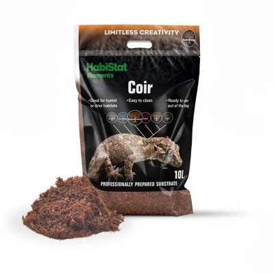 HabiStat Coir Substrate 10L - Sustrato de fibra de coco