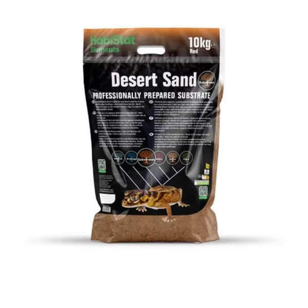 HabiStat Desert Sand – 10 kg - Sustrato de arena de desierto