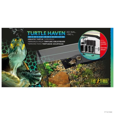 Exo Terra Turtle Haven Kit – Terrario Completo para Tortugas Acuáticas 2