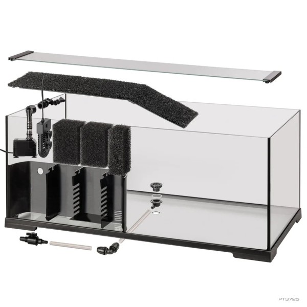 Exo Terra Turtle Haven Kit – Terrario Completo para Tortugas Acuáticas