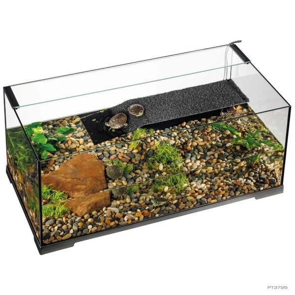 Exo Terra Turtle Haven Kit – Terrario Completo para Tortugas Acuáticas
