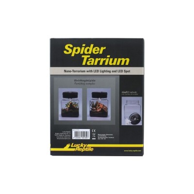 SpiderTarrium 2L – Nano Terrario para Arañas e Invertebrados (15 x 15 x 15 cm) | Lucky Reptile 2