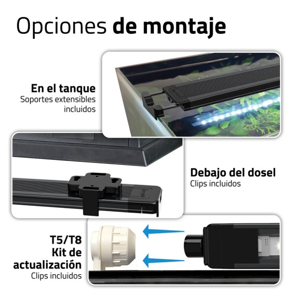 Fluval Aquasky 3.0 LED - Pantalla LED inteligente