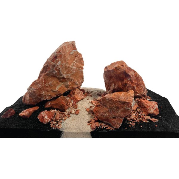 Kit de piedras y grava Fluval Red Rock Canyon para acuascaping natural
