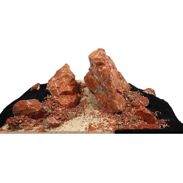Kit de piedras y grava Fluval Red Rock Canyon para acuascaping natural