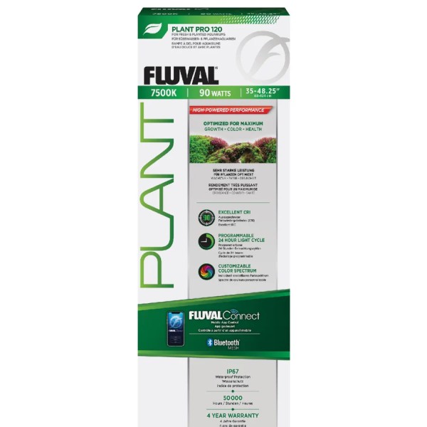 Pantalla Fluval LED Plant Pro 4.0 para acuarios plantados